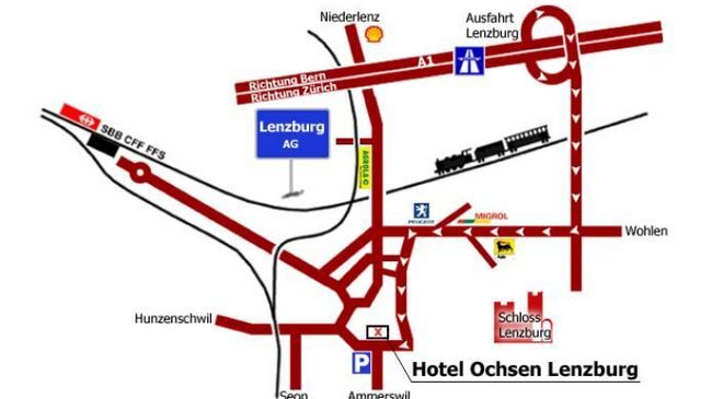 Ochsen Lenzburg Otel Olanaklar fotoğraf